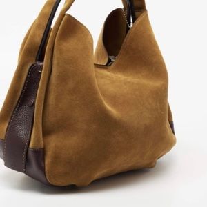 NWOT Coach 1941 suede bandit Hobo 39 shoulder bag with wristlet - 2 items!!